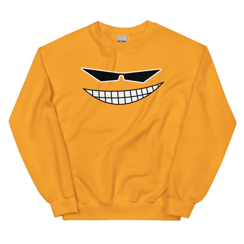 Sovereign Emblem "Sovereign Grin" sweatshirt in Racer Yellow