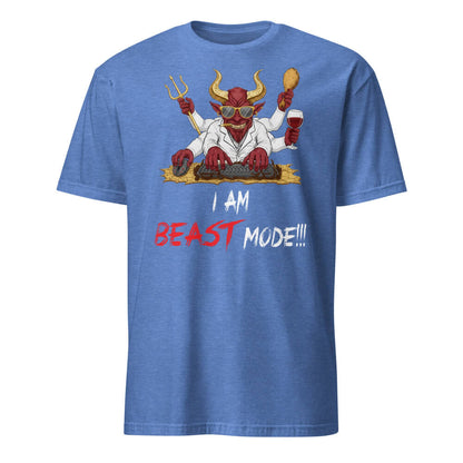 Sovereign Emblem "Beast Mode Tee" in Royal Blue Heather