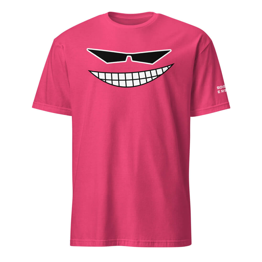 Sovereign Emblem "Sovereign Grin Tee" in Hot Pink