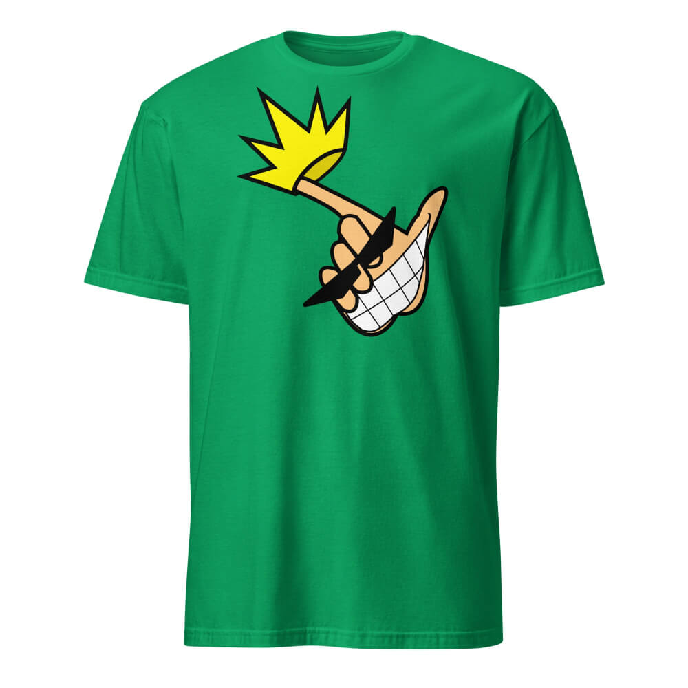 Sovereign Emblem "Hand King Tee" in Kelly Green