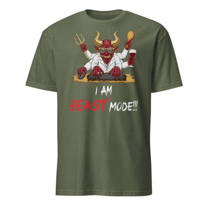 Sovereign Emblem "Beast Mode Tee" in Army Green