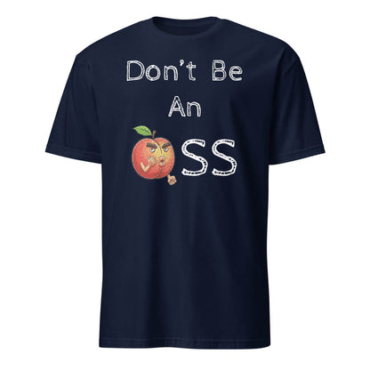 Sovereign Emblem "Don't Be An 🍑" t-shirt in Navy.