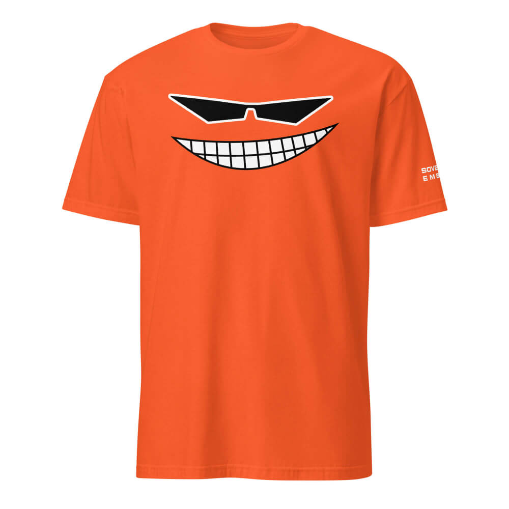 Sovereign Emblem "Sovereign Grin Tee" in Blaze Orange