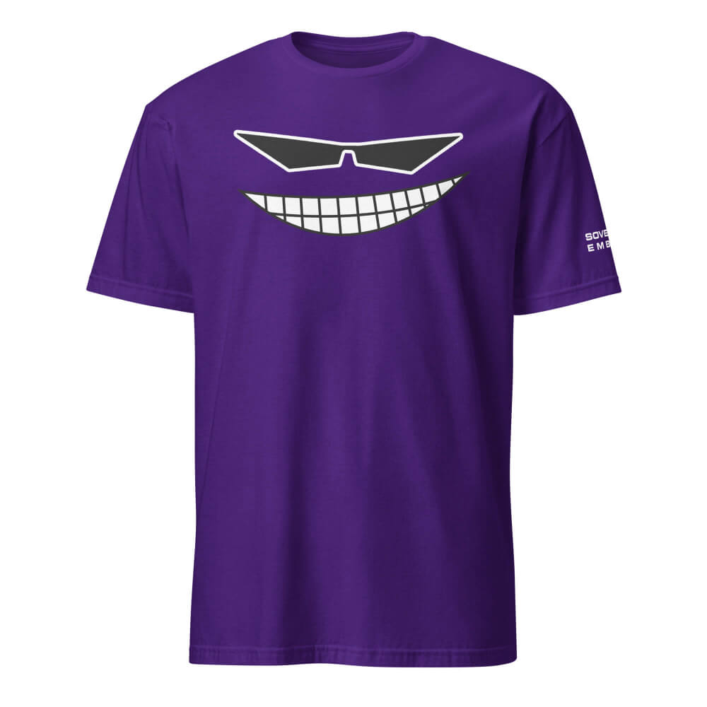 Sovereign Emblem "Sovereign Grin Tee" in Imperial Purple