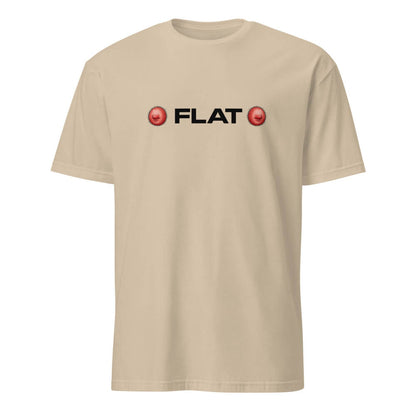 Sovereign Emblem "FLAT Tee" in Beige.