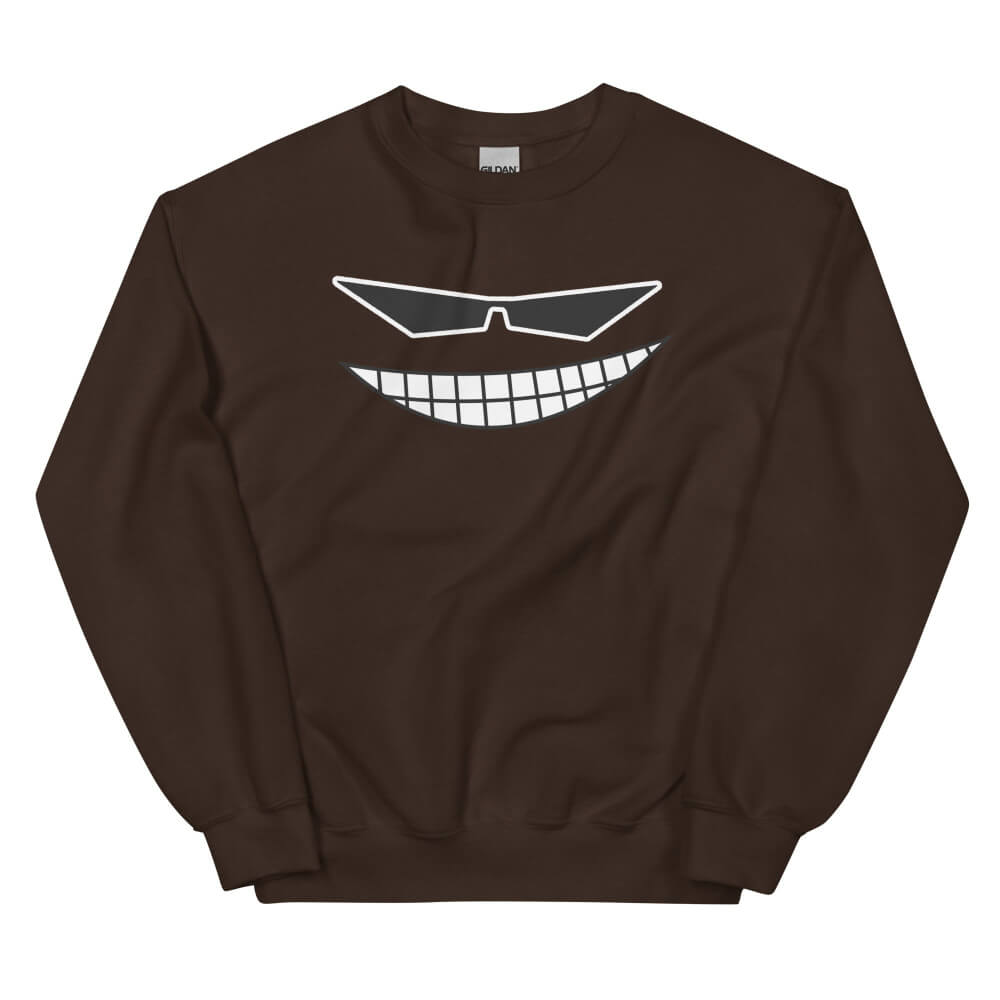 Sovereign Emblem "Sovereign Grin" sweatshirt in Espresso Brown