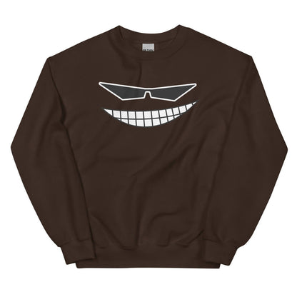 Sovereign Emblem "Sovereign Grin" sweatshirt in Espresso Brown