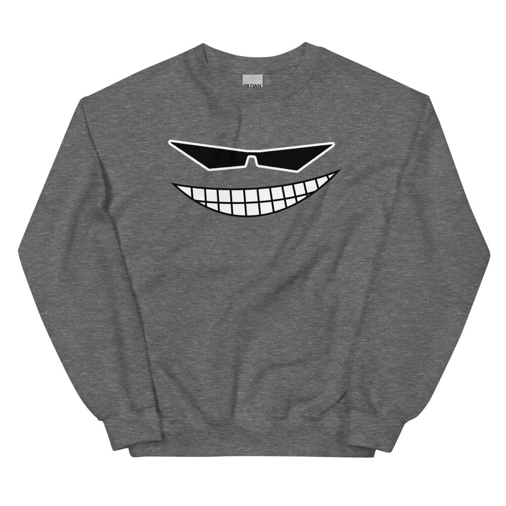 Sovereign Emblem "Sovereign Grin" sweatshirt in Graphite Grey Heather