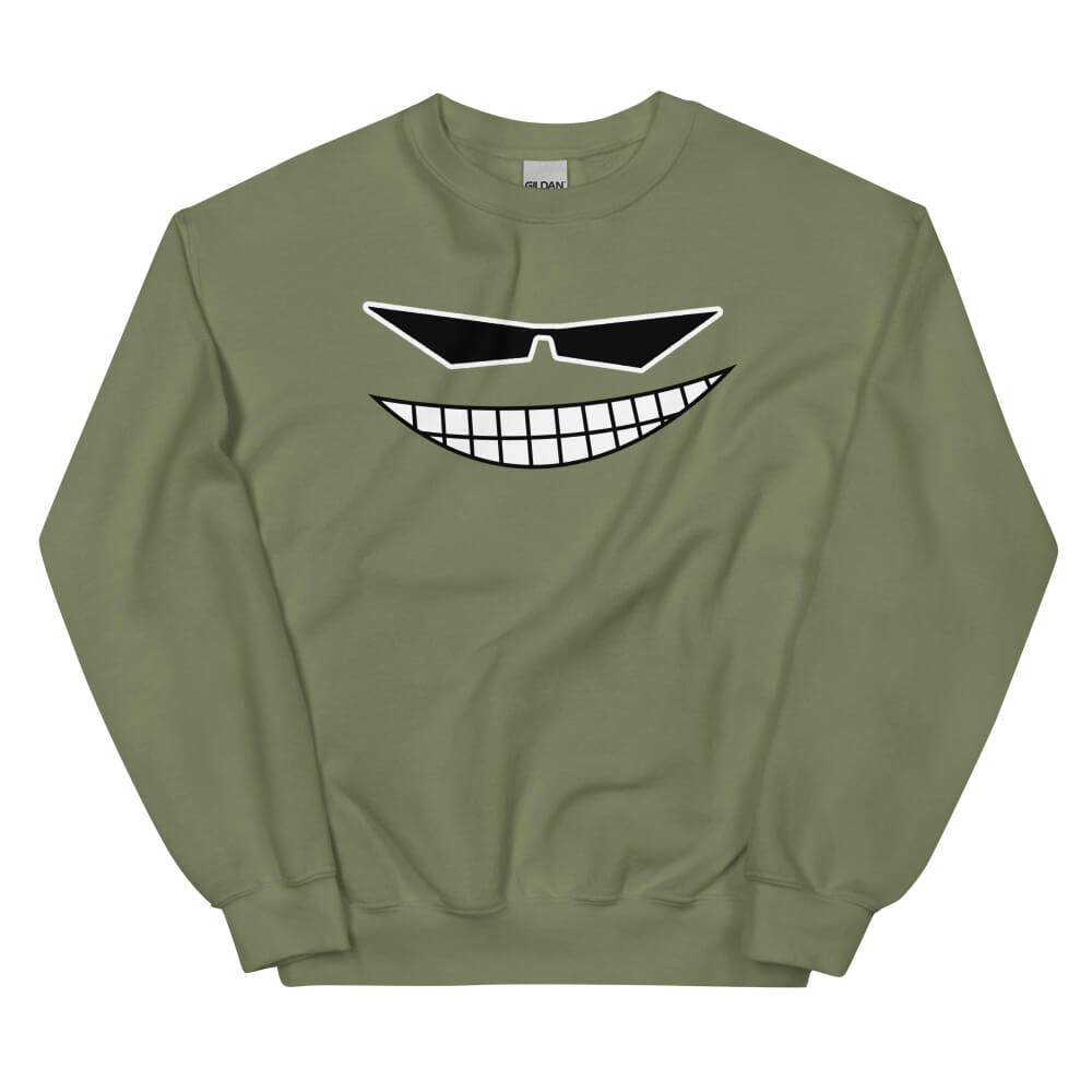 Sovereign Emblem "Sovereign Grin" sweatshirt in Army Green