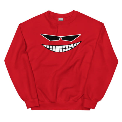 Sovereign Emblem "Sovereign Grin" sweatshirt in Racer Red