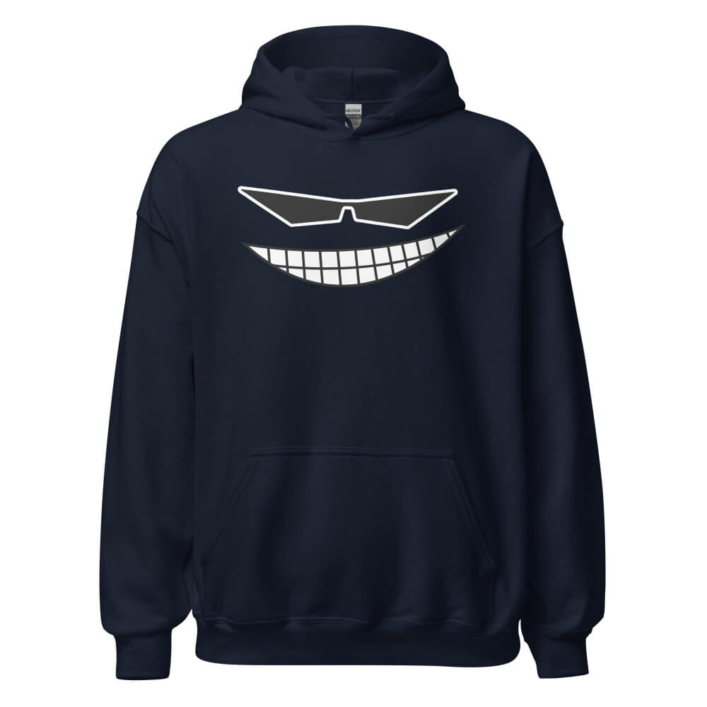 Sovereign Emblem "Sovereign Grin" hoodie in Navy.